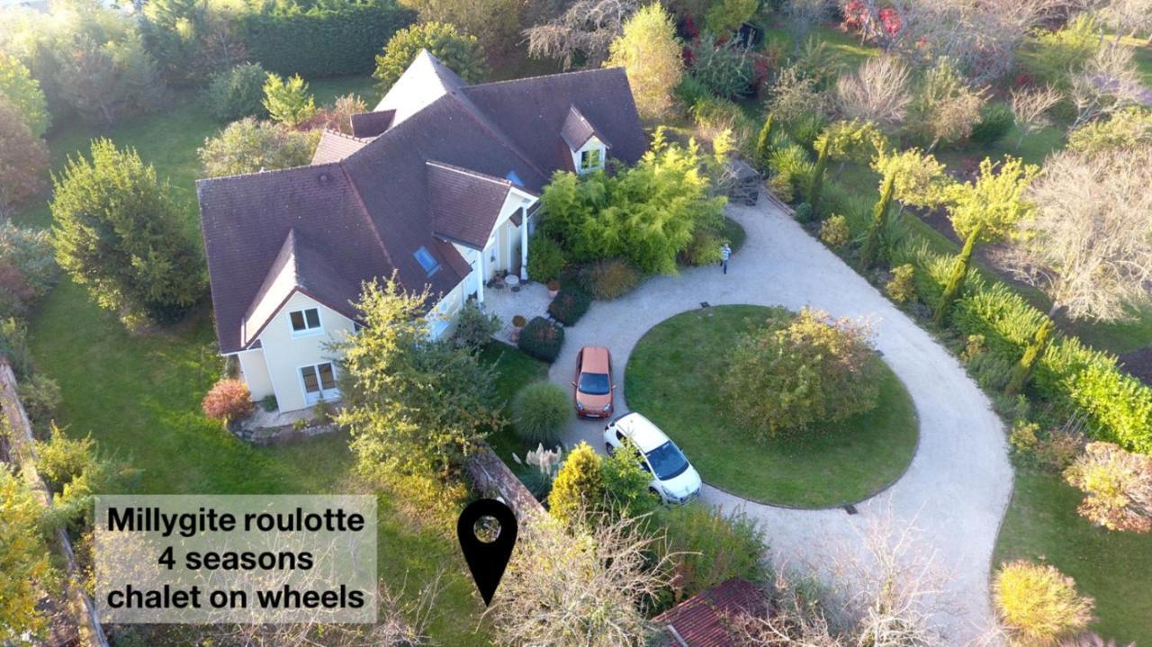 Millygite Roulotte - 4 Seasons Chalet-On-Wheels Esterno foto